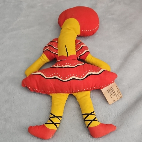 Vintage Fabric Plush Pillow Doll Chiquita Banana | Toy Advertising Cloth Stuffed - Picture 2 of 4